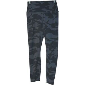 90‎ Degree by Reflex Camo Print High Waist Athletic Yoga Running Leggings M